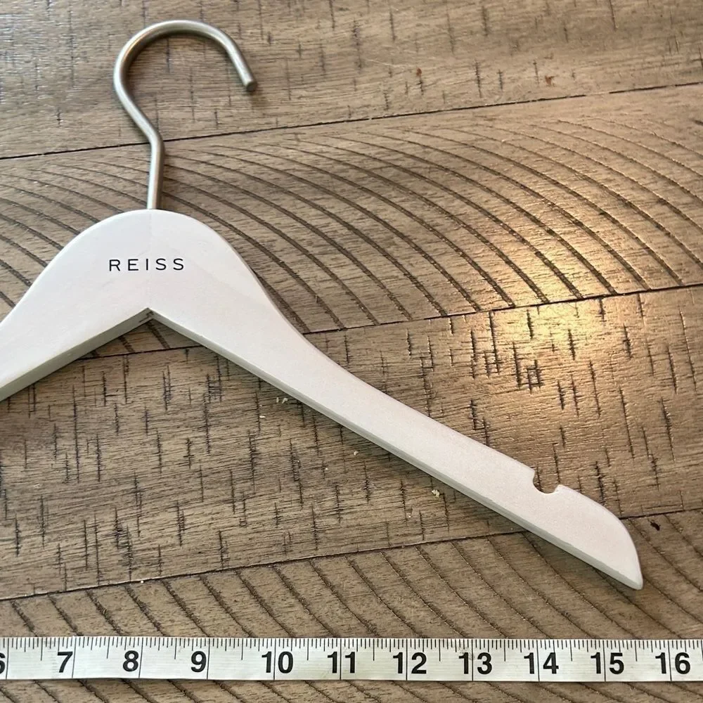 Reiss White Wooden Hanger